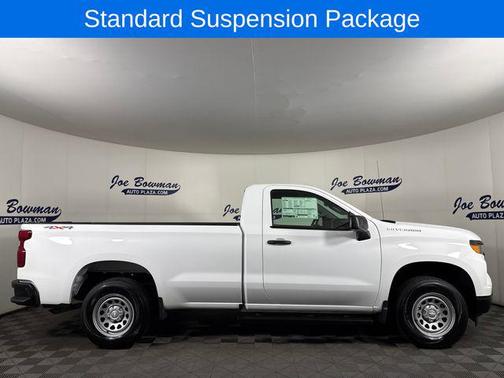 Summit White 2025 Chevrolet Silverado 1500 WT