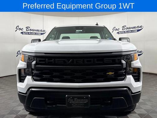 Summit White 2025 Chevrolet Silverado 1500 WT
