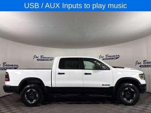 Bright White Clearcoat 2021 RAM 1500 Rebel