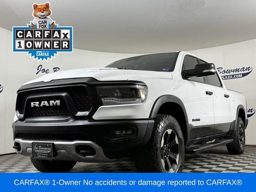 Bright White Clearcoat 2021 RAM 1500 Rebel