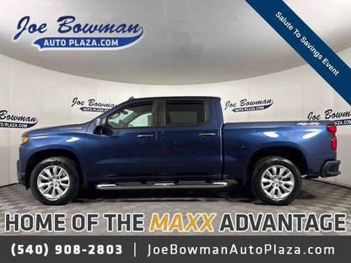 Northsky Blue Metallic 2022 Chevrolet Silverado 1500 Limited Custom