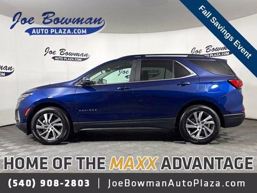 Blue Glow Metallic 2022 Chevrolet Equinox 1LT