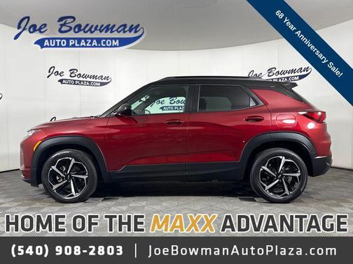 Crimson Metallic 2023 Chevrolet Trailblazer RS