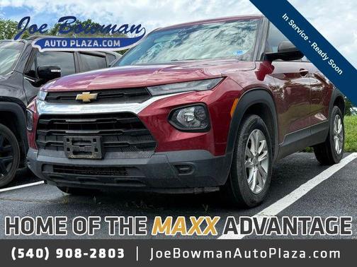 Scarlet Red Metallic 2021 Chevrolet Trailblazer LS