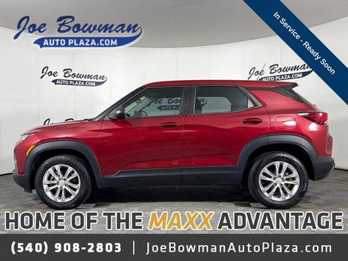 Scarlet Red Metallic 2021 Chevrolet Trailblazer LS