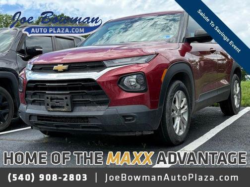 Scarlet Red Metallic 2021 Chevrolet Trailblazer LS