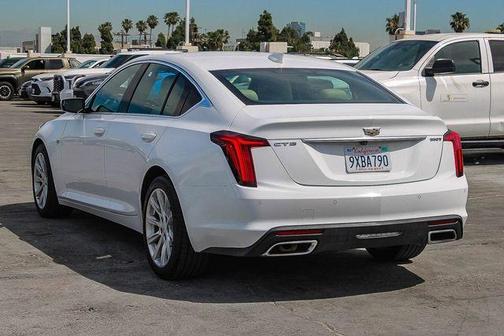 Summit White 2023 Cadillac CT5 Luxury RWD