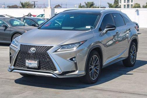 Silver 2017 Lexus RX 350 F Sport