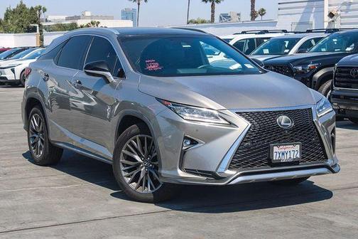 Silver 2017 Lexus RX 350 F Sport
