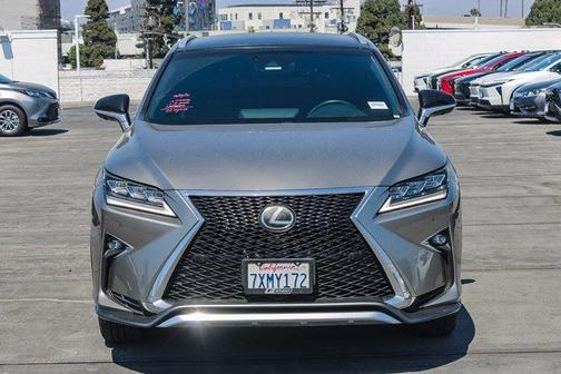 Silver 2017 Lexus RX 350 F Sport