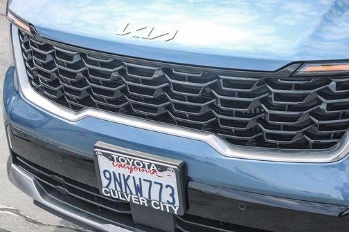 Mineral Blue 2025 Kia Sorento Hybrid EX