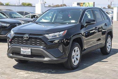 Midnight Black Metallic 2025 Toyota RAV4 LE