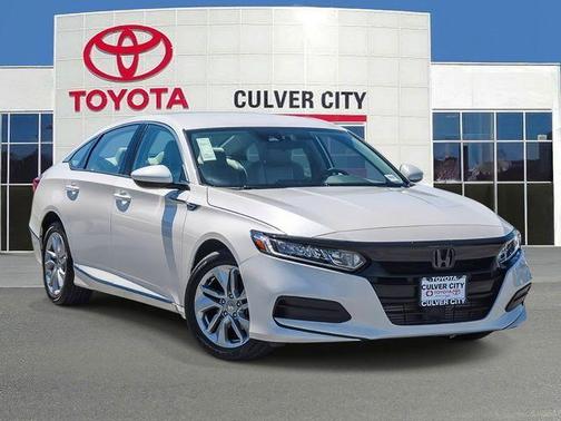 Platinum White Pearl 2020 Honda Accord LX 1.5T