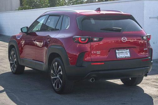 Soul Red Crystal Metallic 2025 Mazda CX-50 Hybrid Premium Plus Package