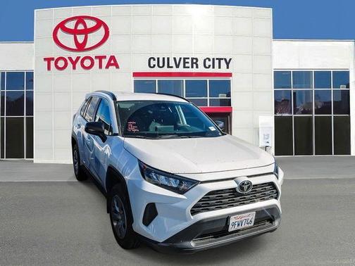 Super White 2021 Toyota RAV4 LE