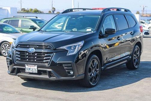 Crystal Black Silica 2024 Subaru Ascent Onyx Edition Limited