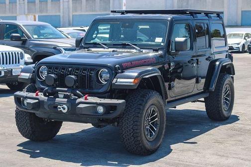 Black Clearcoat 2024 Jeep Wrangler Rubicon