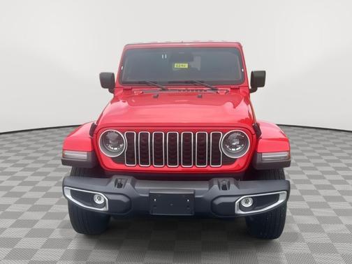 Firecracker Red Clearcoat 2025 Jeep Wrangler Sahara