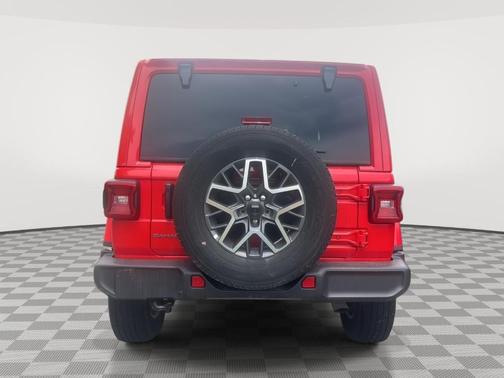 Firecracker Red Clearcoat 2025 Jeep Wrangler Sahara