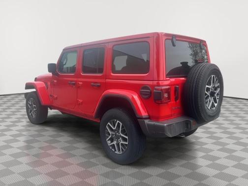 Firecracker Red Clearcoat 2025 Jeep Wrangler Sahara