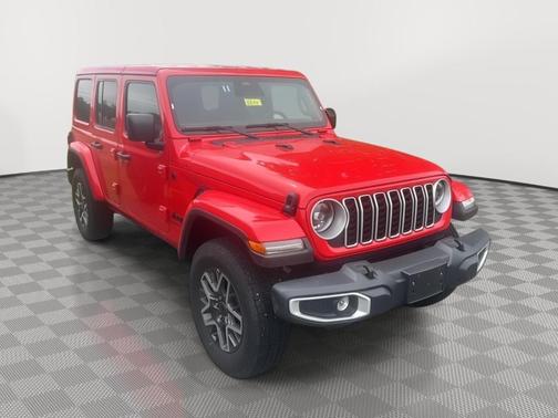 Firecracker Red Clearcoat 2025 Jeep Wrangler Sahara