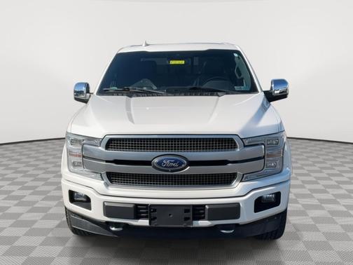 White Platinum Tri-Coat Metallic 2018 Ford F-150 Platinum