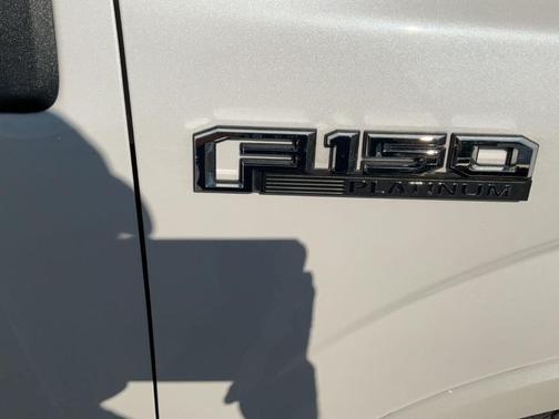 White Platinum Tri-Coat Metallic 2018 Ford F-150 Platinum