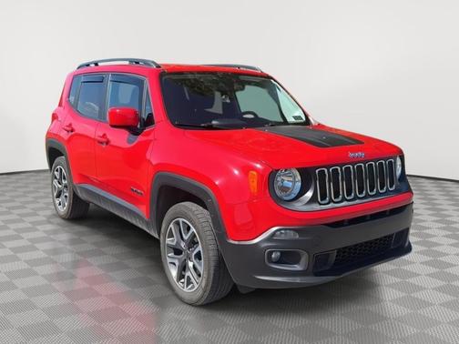 Red 2016 Jeep Renegade Latitude