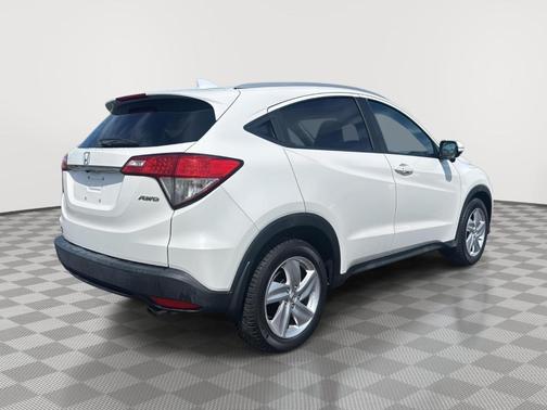 Platinum White Pearl 2019 Honda HR-V EX