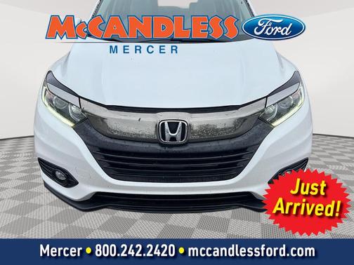 Platinum White Pearl 2019 Honda HR-V EX