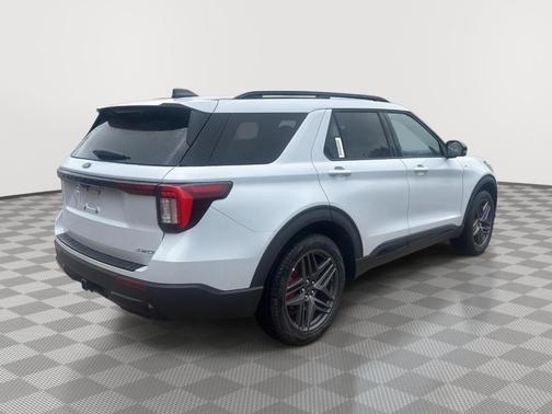 Spindrift White 2026 Ford Explorer ST-Line