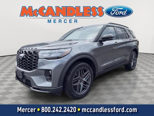 Gray 2026 Ford Explorer ST-Line