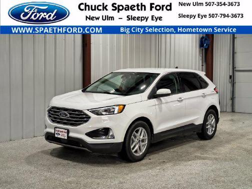 Oxford White 2021 Ford Edge SEL