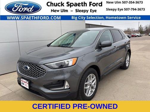 Carbonized Gray Metallic 2024 Ford Edge SEL