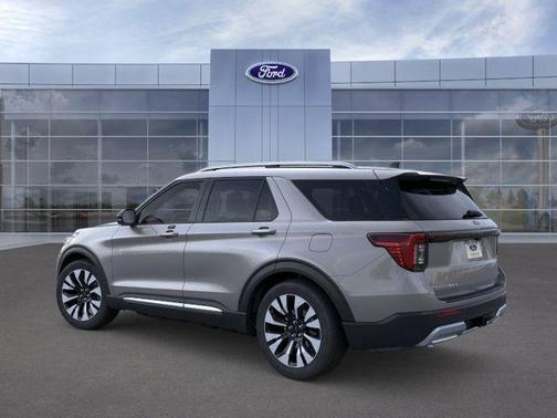 Carbonized Gray Metallic 2026 Ford Explorer Platinum