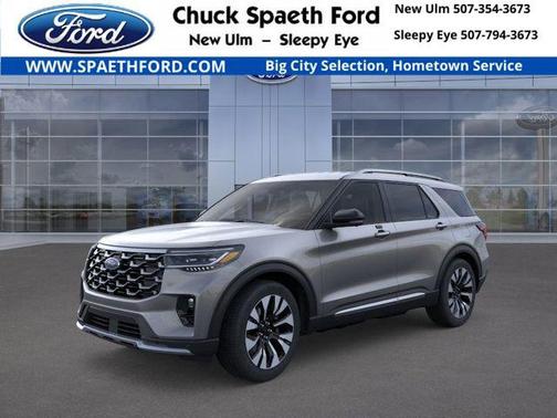 Carbonized Gray Metallic 2026 Ford Explorer Platinum