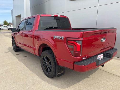 Rapid Red Metallic Tinted Clearcoat 2024 Ford F-150 Platinum