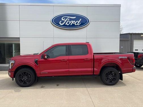 Rapid Red Metallic Tinted Clearcoat 2024 Ford F-150 Platinum