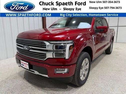 Ruby Red Metallic Tinted Clearcoat 2026 Ford F-150 Platinum