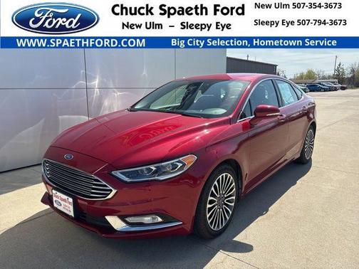 Ruby Red Metallic Tinted Clearcoat 2017 Ford Fusion SE