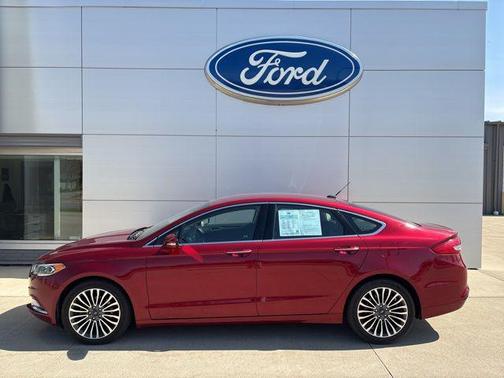 Ruby Red Metallic Tinted Clearcoat 2017 Ford Fusion SE