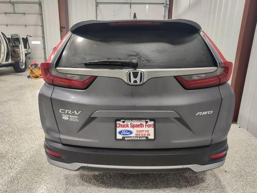 Gray 2020 Honda CR-V AWD EX-L