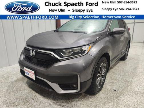 Gray 2020 Honda CR-V AWD EX-L