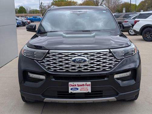 Agate Black Metallic 2020 Ford Explorer Platinum