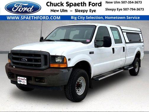 Oxford White Clearcoat 2001 Ford F-350 XL Crew Cab
