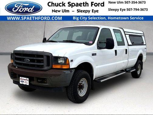 Oxford White Clearcoat 2001 Ford F-350 XL Crew Cab