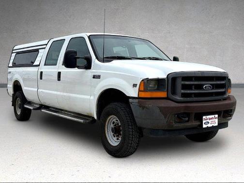 Oxford White Clearcoat 2001 Ford F-350 XL Crew Cab