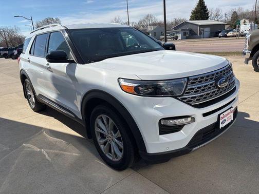 Oxford White 2020 Ford Explorer Limited