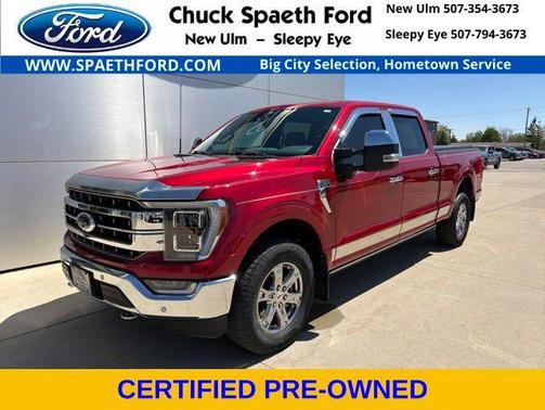 Rapid Red Metallic Tinted Clearcoat 2022 Ford F-150 Lariat
