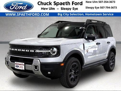 Space White Metallic 2026 Ford Bronco Sport Badlands